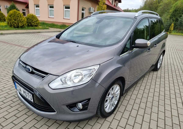 Ford Grand C-MAX cena 32900 przebieg: 141000, rok produkcji 2011 z Mogilno małe 497